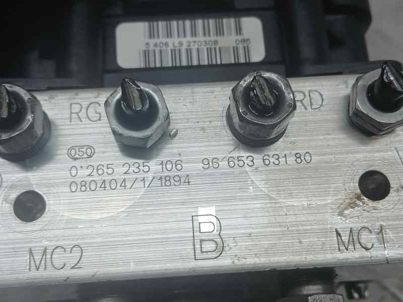 Recambio de abs para peugeot 308 sport referencia OEM IAM 9665363180 0265235106 BOSCH