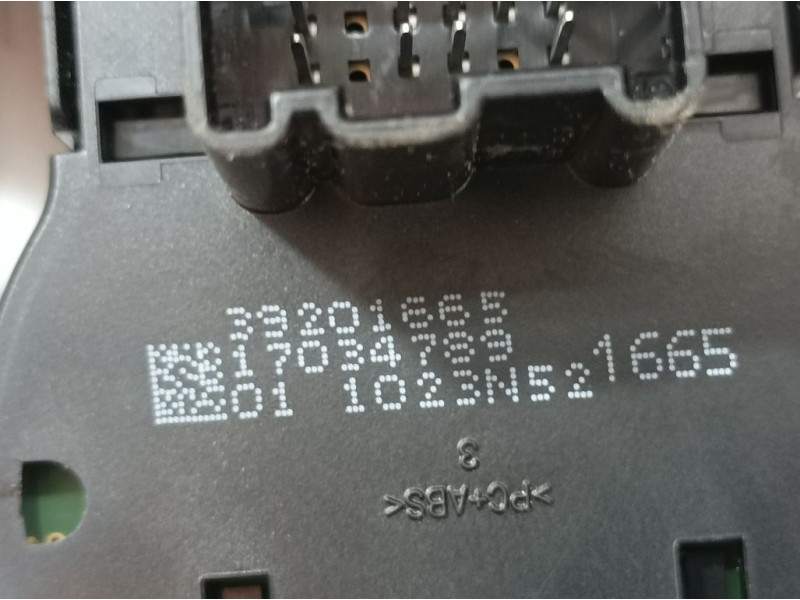 Recambio de mando luces para opel corsa f edition referencia OEM IAM 39201665  