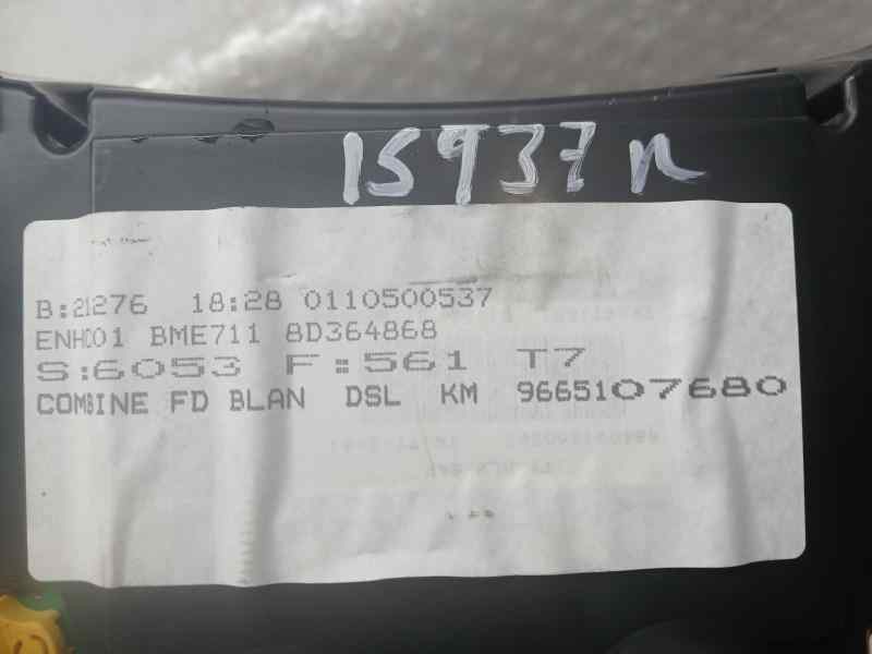 Recambio de cuadro instrumentos para peugeot 308 sport referencia OEM IAM 9665107680 503001555310 