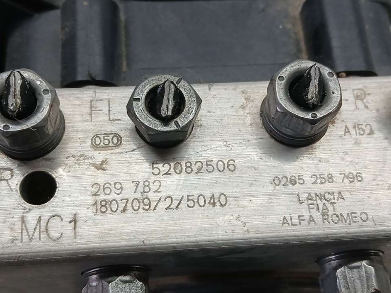 Recambio de abs para fiat tipo ii (357) berlina easy referencia OEM IAM 52082506 269782 