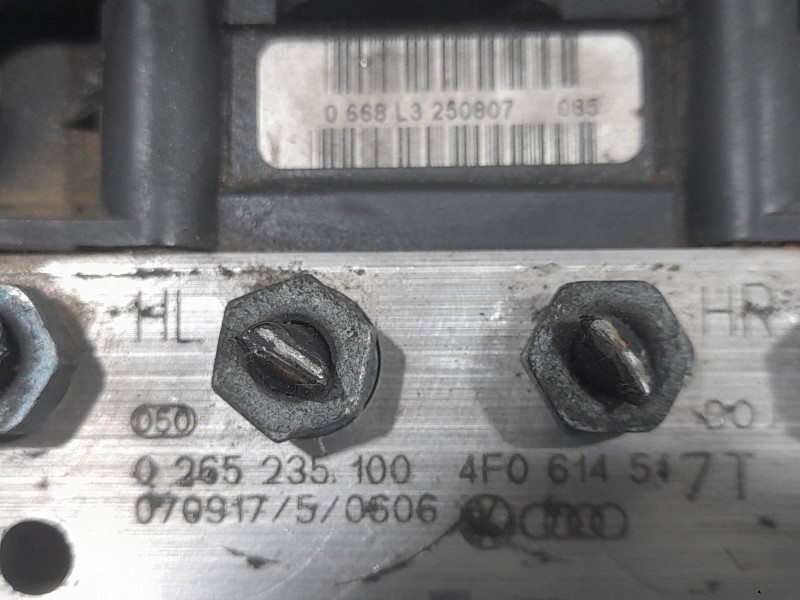 Recambio de abs para audi a6 c6 (4f2) 2.0 tdi referencia OEM IAM 0265235100 07091750606 