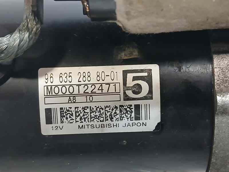 Recambio de motor arranque para peugeot 308 sport referencia OEM IAM 9663528880 M000T22471 MITSUBISHI
