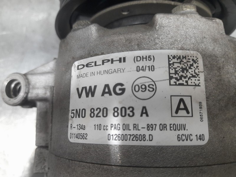 Recambio de compresor aire acondicionado para audi a6 c6 (4f2) 2.0 tdi referencia OEM IAM 5N0820803A 01150562 DELPHI