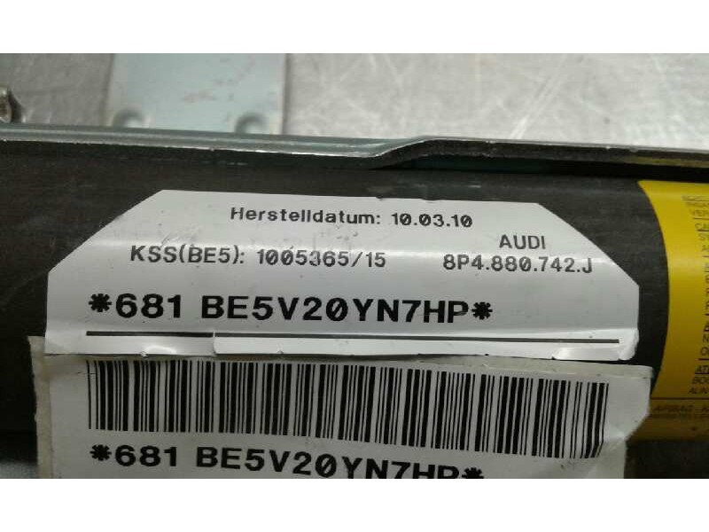 Recambio de airbag cortina delantero derecho para audi a3 sportback (8p) 2.0 tdi ambiente referencia OEM IAM 8P4880742J  