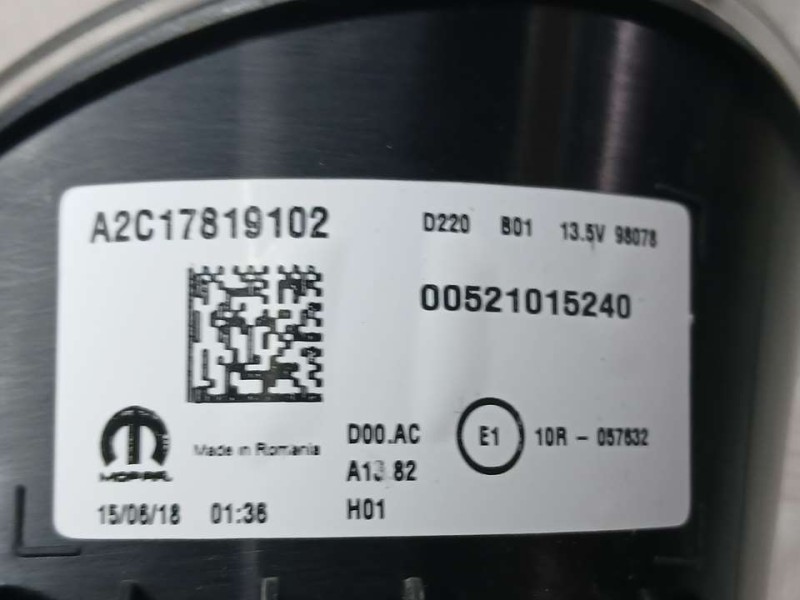 Recambio de cuadro instrumentos para fiat tipo ii (357) berlina easy referencia OEM IAM 521015240 A217819102 