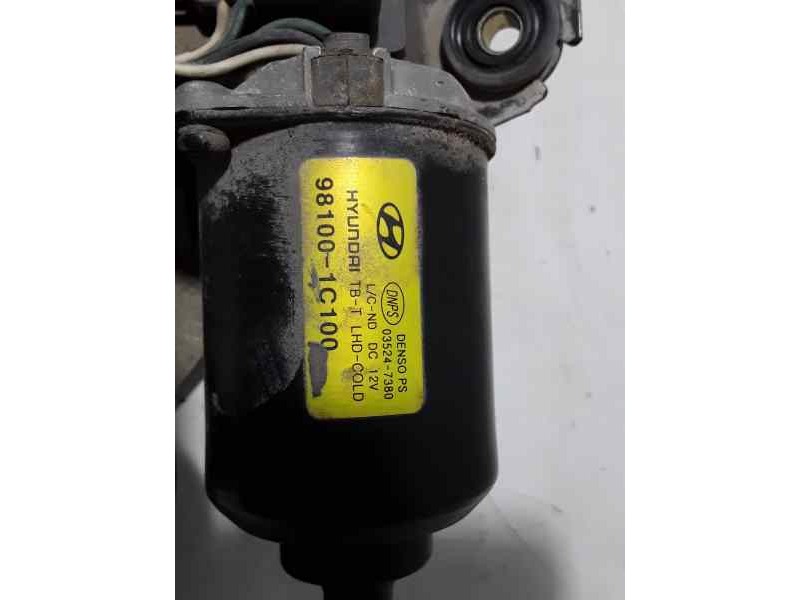 Recambio de motor limpia delantero para hyundai getz (tb) 1.1 básico referencia OEM IAM 981001C100 035247380 DENSO