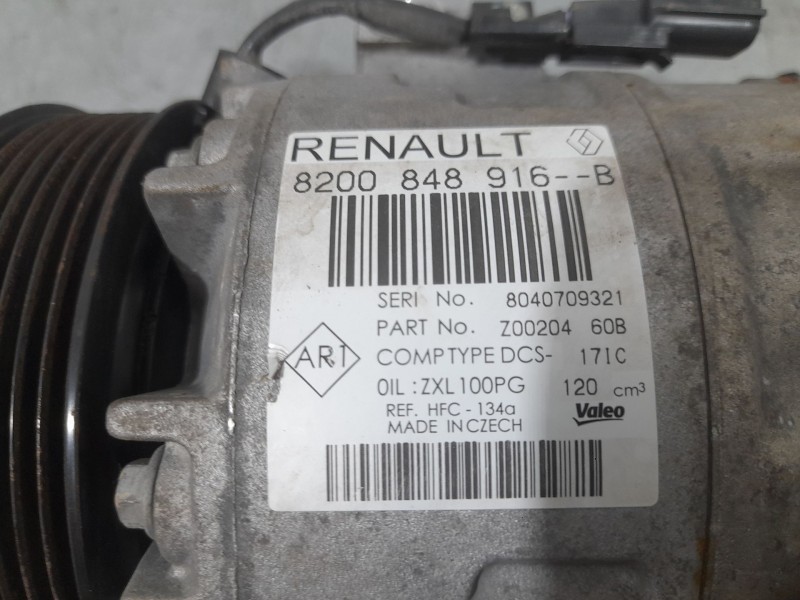 Recambio de compresor aire acondicionado para fiat talento furgoneta (296_) 1.6 d referencia OEM IAM 8200848916B  