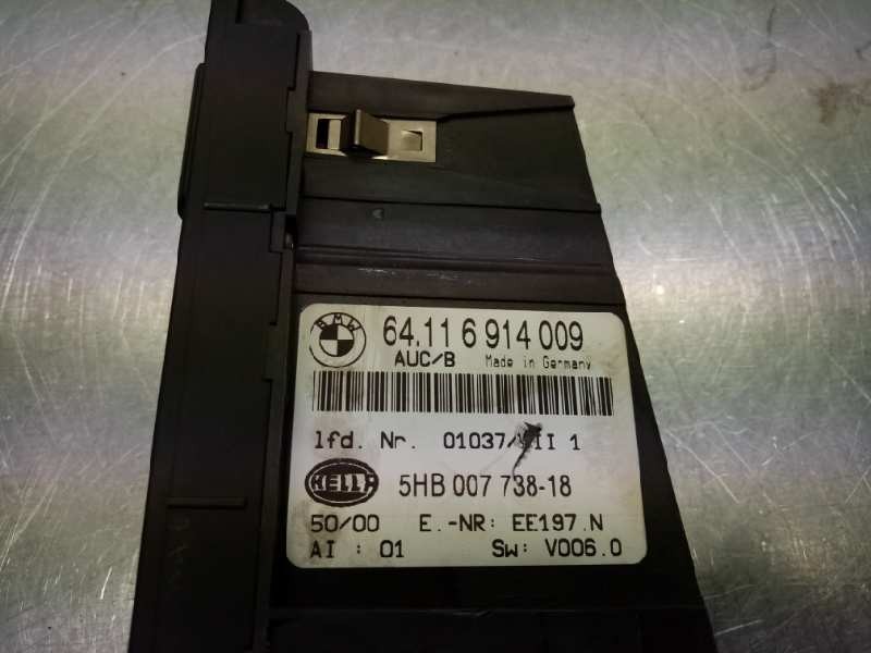 Recambio de mando climatizador para bmw serie 3 berlina (e46) referencia OEM IAM 64116914009 5HB00773818 HELLA