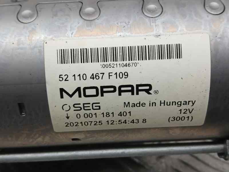 Recambio de motor arranque para jeep renegade longitude 4x2 referencia OEM IAM 52110467F109 0001191401 