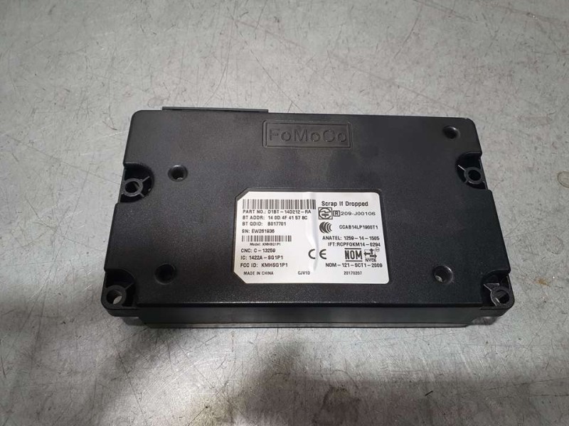 Recambio de modulo electronico para ford ka+ ultimate referencia OEM IAM D1BT14D212RA 1259141505 ANATEL