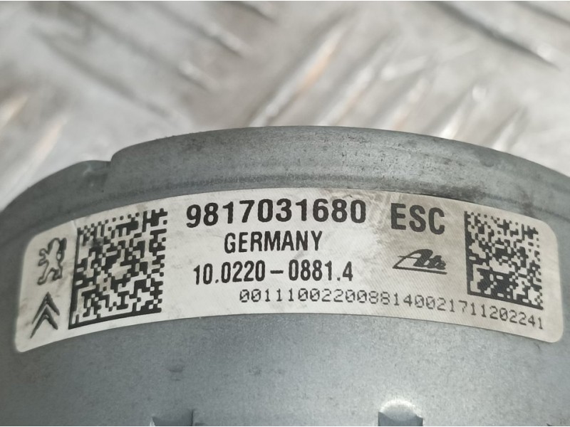 Recambio de abs para citroën c-elysée feel referencia OEM IAM 9817031680 10022008814 ATE