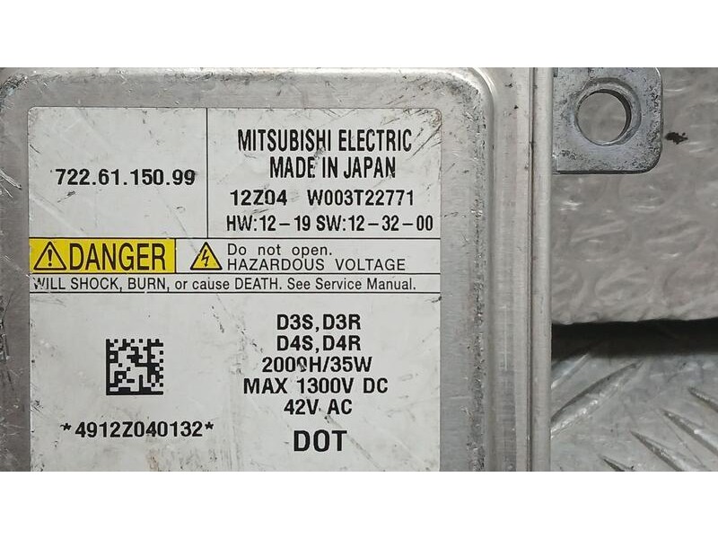 Recambio de centralita faros xenon para volvo v40 hatchback (525) d3 referencia OEM IAM 7226115099 WO03T22771 