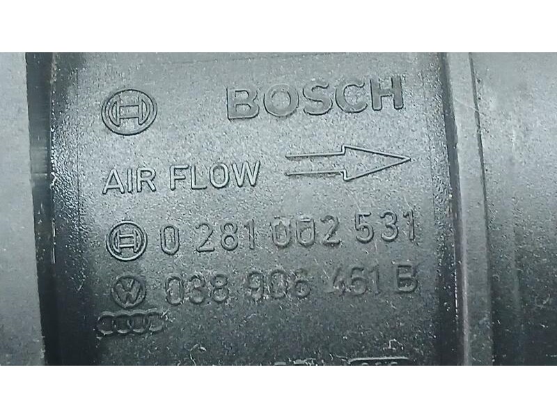 Recambio de caudalimetro para volkswagen touran (1t2) traveller referencia OEM IAM 038906461B BOSCH 0281002531