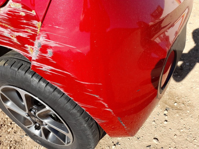 Recambio de paragolpes trasero para hyundai i10 ii (ba, ia) 1.2 referencia OEM IAM 86611B9500 ROZADO 