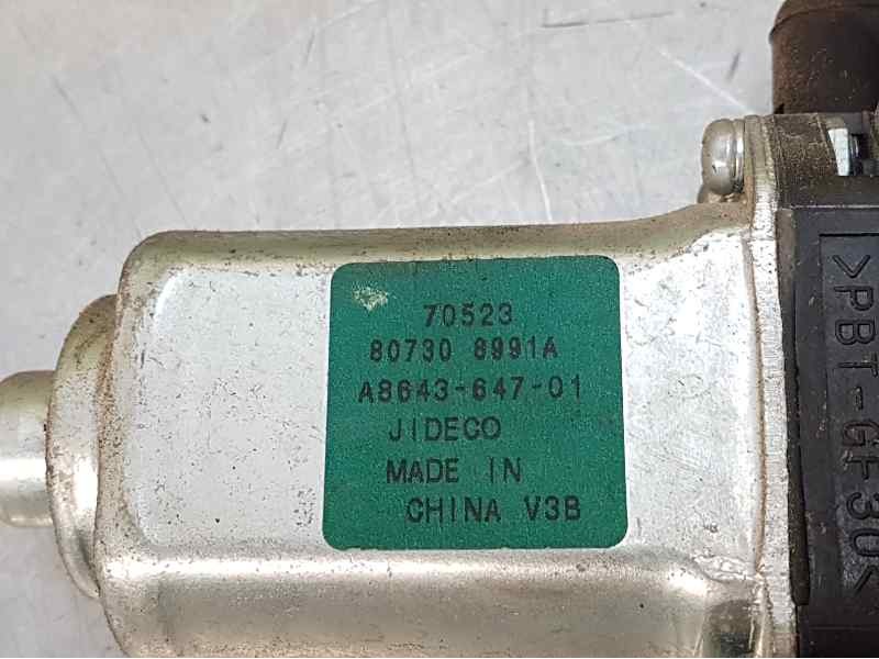 Recambio de elevalunas delantero derecho para nissan tiida (c11x/sc11x) acenta referencia OEM IAM 807308991A 2 PINS ELECTRICO