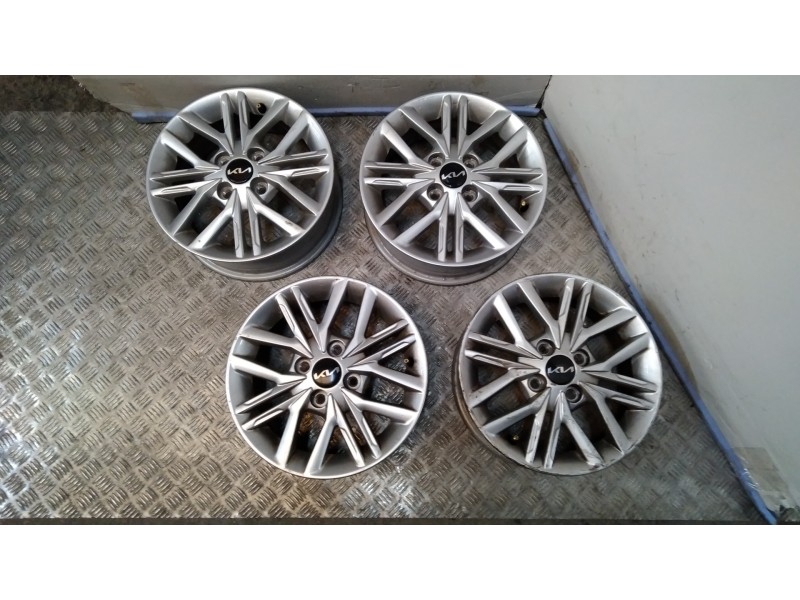 Recambio de juego llantas aluminio para kia picanto (ja) concept referencia OEM IAM 5.5X14 4 TORN ET45 ALUMINIO 