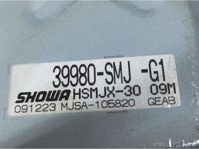 Recambio de centralita direccion para honda civic berlina 5 (fk) 2.2 i-ctdi comfort referencia OEM IAM 39980SMJG1 091223 SHOWA