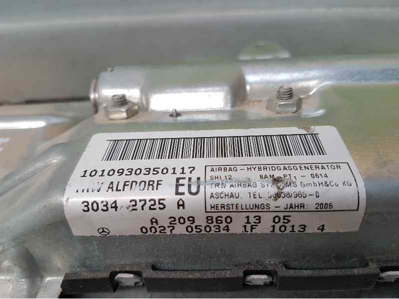 Recambio de airbag lateral izquierdo para mercedes-benz clase clk (w209) coupe 240 (209.361) referencia OEM IAM A2098601305 3034