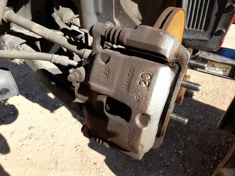 Recambio de pinza freno delantera izquierda para hyundai i10 ii (ba, ia) 1.2 referencia OEM IAM 58180B9A70  