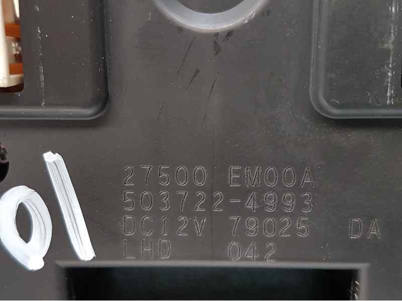 Recambio de mando climatizador para nissan tiida (c11x/sc11x) acenta referencia OEM IAM 27500EM00A 5037224993 