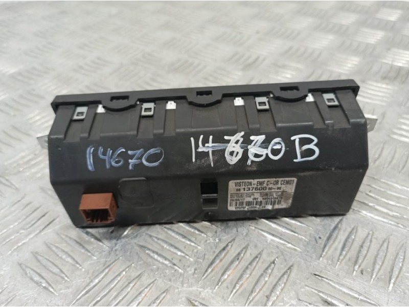 Recambio de pantalla multifuncion para citroën c-elysée feel referencia OEM IAM 9813760080 NS54918815 