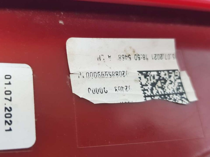 Recambio de piloto trasero izquierdo para hyundai i 20 esence referencia OEM IAM 92403Q0000  INTERIOR