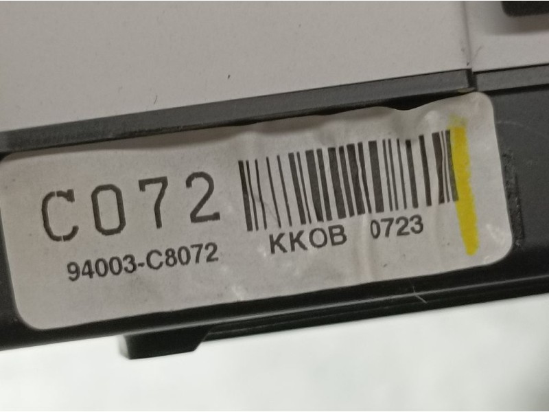 Recambio de cuadro instrumentos para hyundai i20 coupe trend referencia OEM IAM 94003C8072 A2C93143502 CONTINENTAL