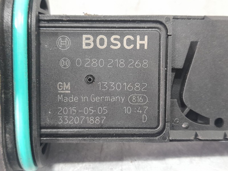Recambio de caudalimetro para opel zafira tourer c (p12) 1.6 cdti (75) referencia OEM IAM 0280218268  