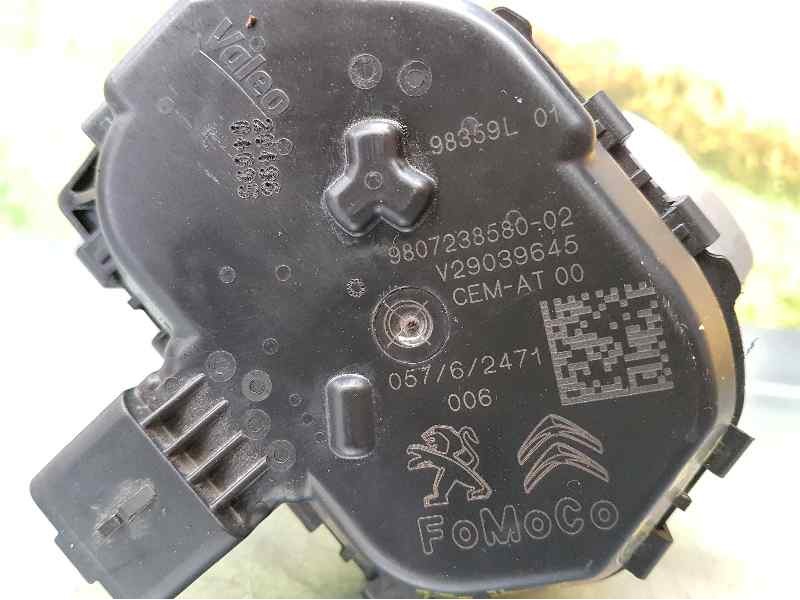 Recambio de caja mariposa para peugeot 208 1.6 blue-hdi fap referencia OEM IAM 980723858002 V29039645 VALEO