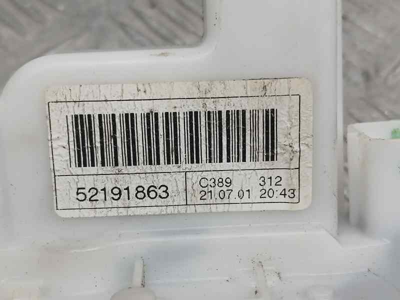 Recambio de cerradura puerta delantera izquierda para fiat nuova 500 (150) mild hybrid referencia OEM IAM 52191863  ELECTRICA 5 