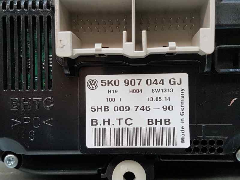 Recambio de mando climatizador para volkswagen tiguan (5n2) t1 bluemotion referencia OEM IAM 5K0907044GJ 5HB00974690 