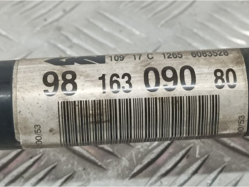 Recambio de transmision delantera derecha para citroën c-elysée feel referencia OEM IAM 9816309080  