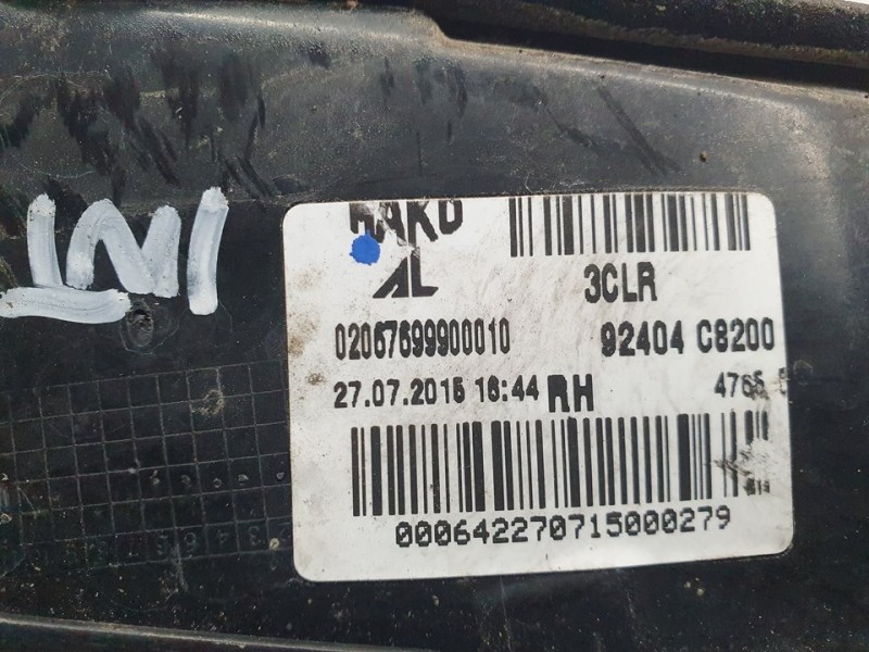 Recambio de piloto trasero derecho para hyundai i20 coupe trend referencia OEM IAM 92404C8200  INTERIOR