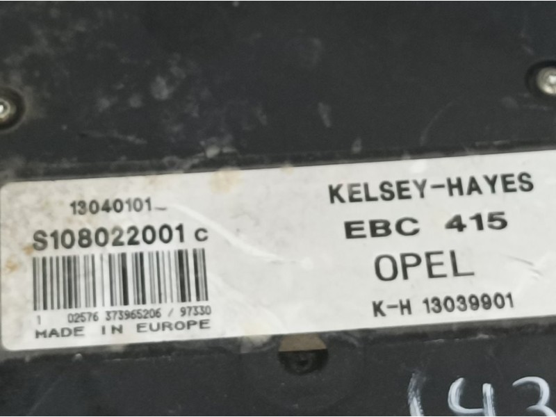 Recambio de abs para opel vectra b caravan básico referencia OEM IAM 13039901 S108022001C KELSEY HAYES