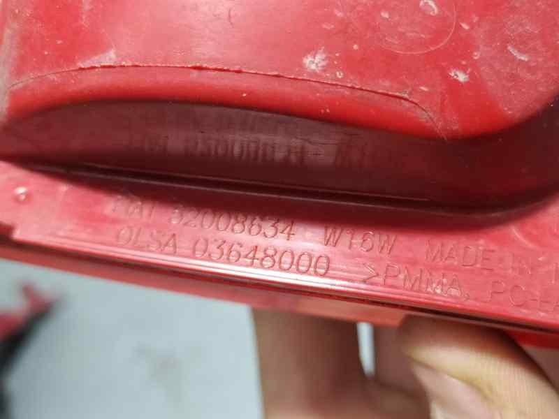 Recambio de piloto trasero derecho paragolpes para fiat nuova 500 (150) mild hybrid referencia OEM IAM 52008634 03648000 OLSA