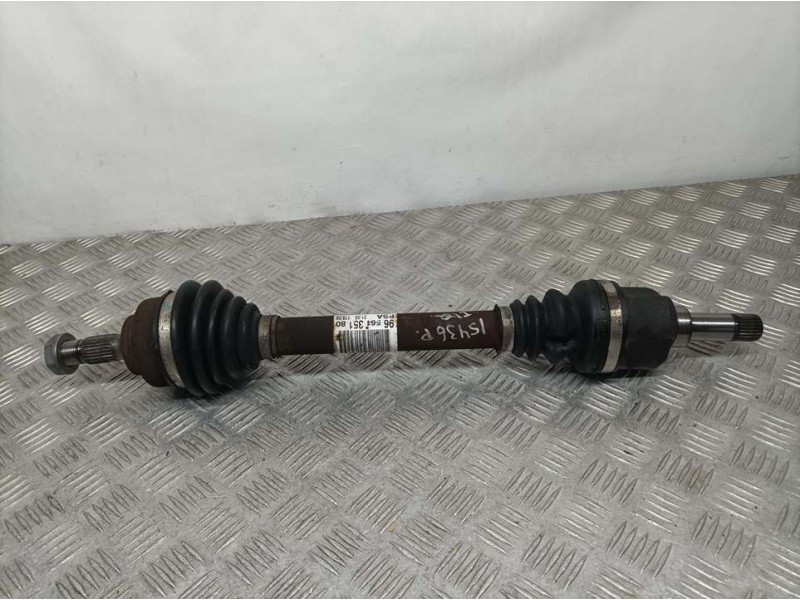 Recambio de transmision delantera izquierda para peugeot 207 sport referencia OEM IAM 9656135180  