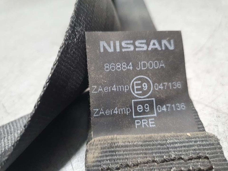 Recambio de pretensor airbag derecho para nissan qashqai (j10) acenta referencia OEM IAM 86884JD00A  