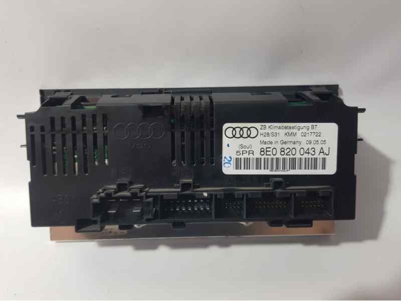 Recambio de mando climatizador para audi a4 berlina (8e) 2.0 tdi 16v (103kw) referencia OEM IAM 8E0820043AJ 0217722 