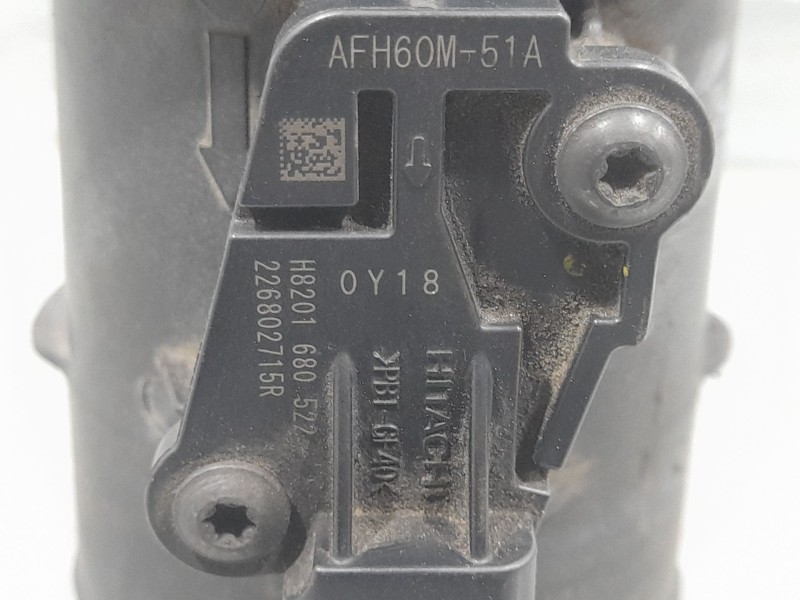 Recambio de caudalimetro para dacia lodgy (js_) 1.5 blue dci 115 (jsjt) referencia OEM IAM 226802715R AFH60M51A HITACHI