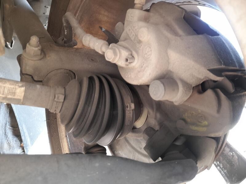 Recambio de mangueta delantera izquierda para volkswagen polo v (6r1, 6c1) 1.4 (6r1) referencia OEM IAM 6Q0407255AC  