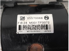 Recambio de motor arranque para opel zafira tourer c (p12) 1.6 cdti (75) referencia OEM IAM 55570068 MITSUBISHI M001TF0072 