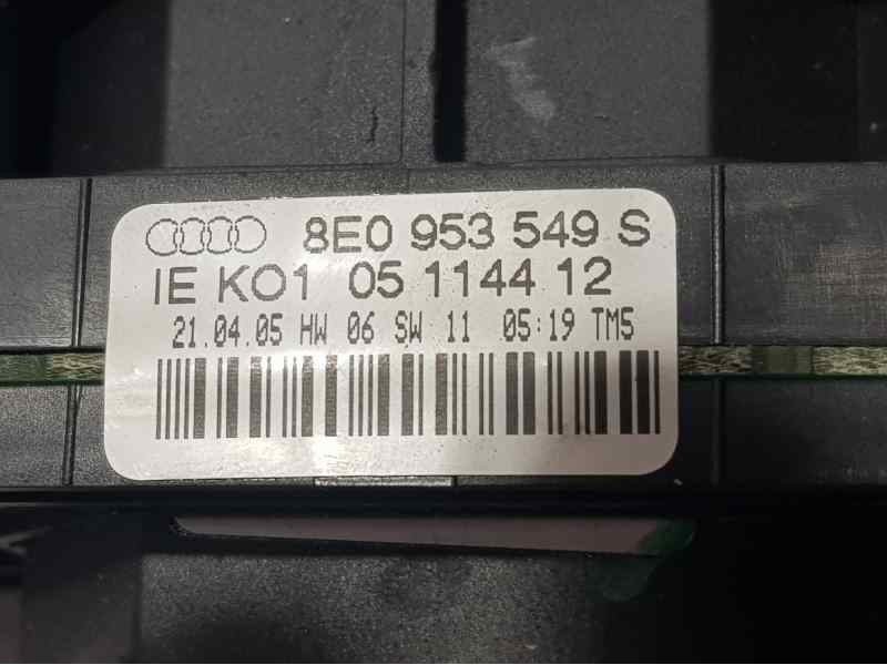 Recambio de mando luces y limpia para audi a4 berlina (8e) 2.0 tdi 16v (103kw) referencia OEM IAM 8E0953549S 05114412 