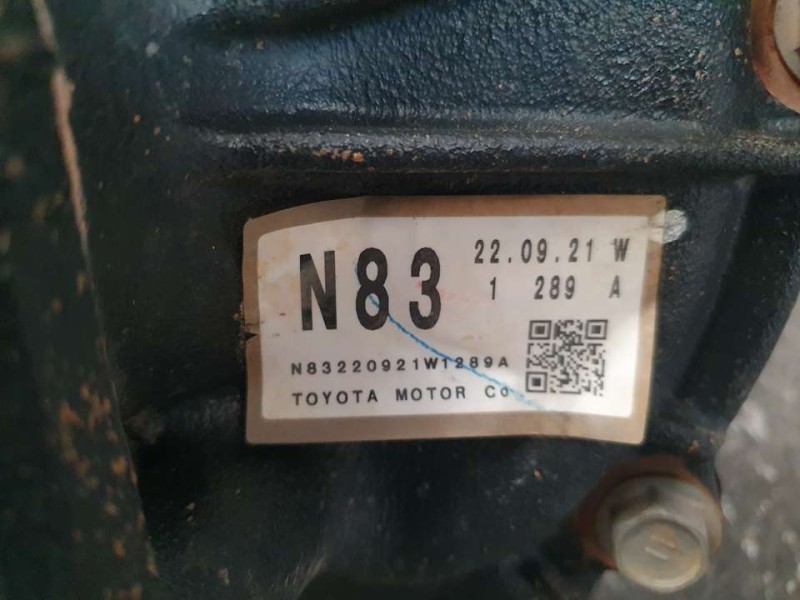 Recambio de diferencial delantero para toyota land cruiser (j15) gx referencia OEM IAM N83220921W1289A  