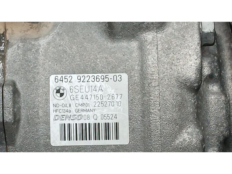 Recambio de compresor aire acondicionado para bmw serie 3 lim. (f30) 320 d referencia OEM IAM 64529223695 DENSO 6SEU14A 44715026