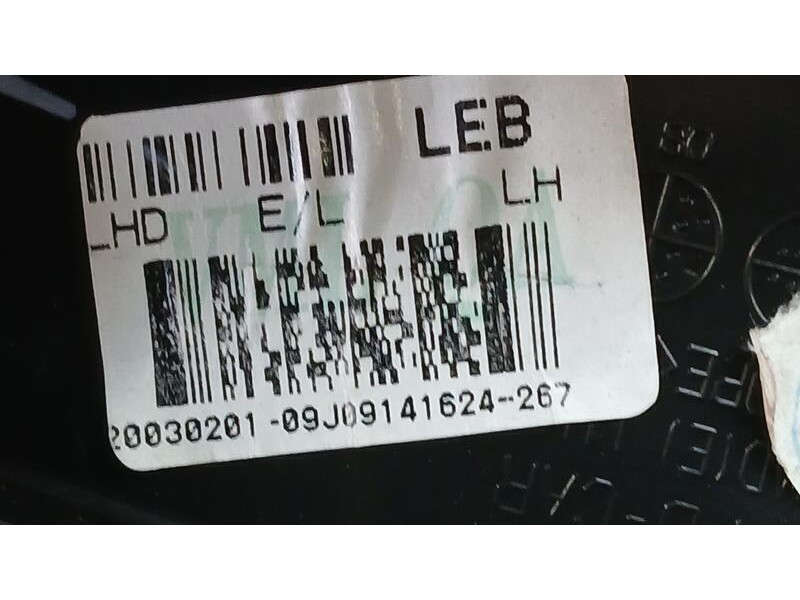 Recambio de retrovisor izquierdo para hyundai i20 comfort referencia OEM IAM 09J09141624  ELECTRICO 3 PINS