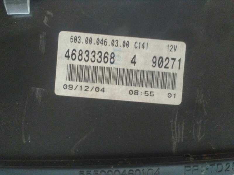 Recambio de cuadro instrumentos para fiat punto berlina (188) 1.2 cat referencia OEM IAM 46833368 503000460300 