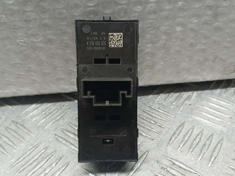 Recambio de mando elevalunas delantero izquierdo para skoda octavia combi (5e5) active referencia OEM IAM 5E0959857A 10303742 