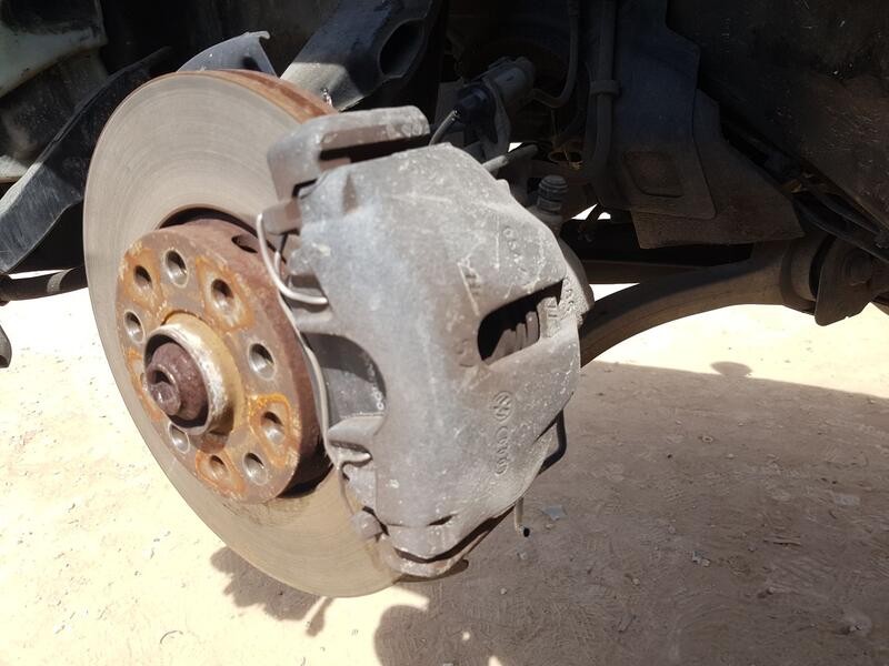 Recambio de pinza freno delantera izquierda para seat exeo (3r2) 2.0 tdi referencia OEM IAM 8E0615123A  ATE