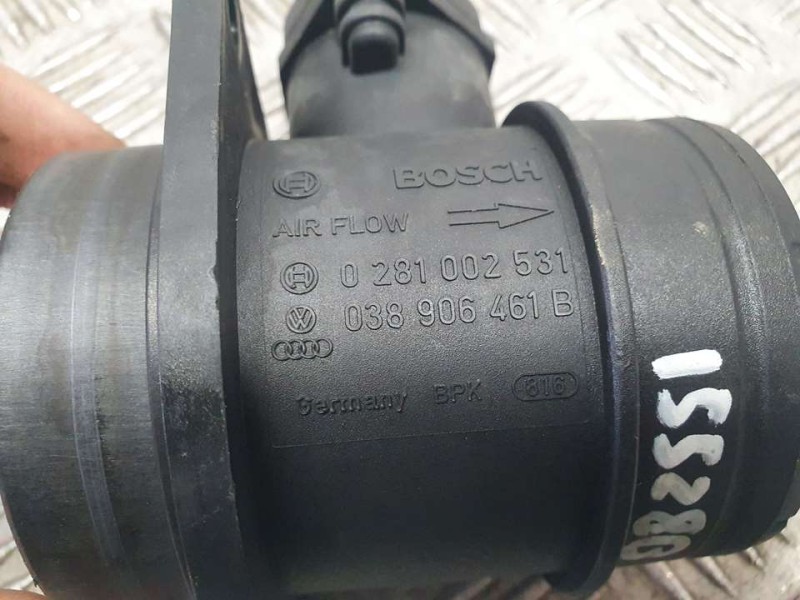 Recambio de caudalimetro para volkswagen polo (9n3) edition referencia OEM IAM 038906461B 0281002531 BOSCH