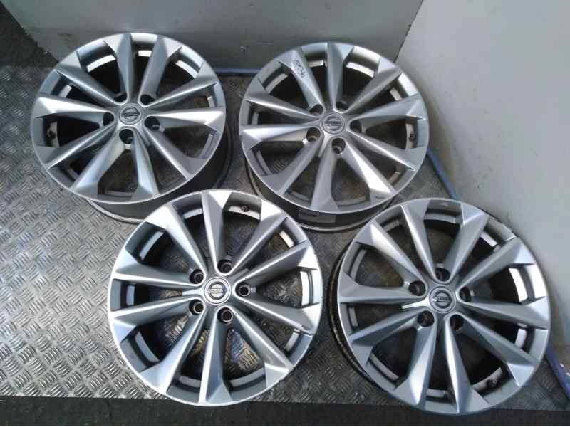 Recambio de juego llantas aluminio para nissan qashqai (j11) acenta referencia OEM IAM 7X17 5 TORN ET40 ALUMINIO 